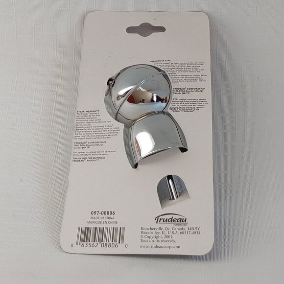 ATTRACTIVE TRUDEAU Auto Shot Pourer Chrome Metal - Picture 2 of 2